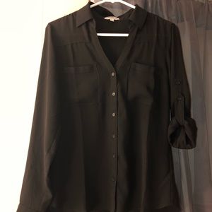 Express Portofino Slim Fit Blouse